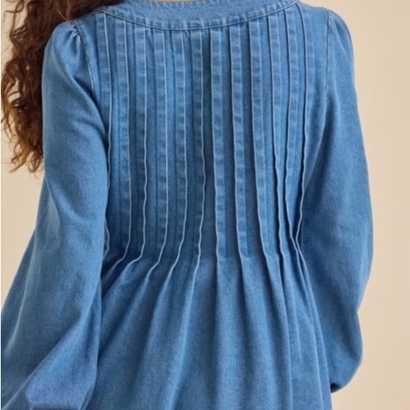 Altar’d Stare Denim Dress - Picture 3 of 3